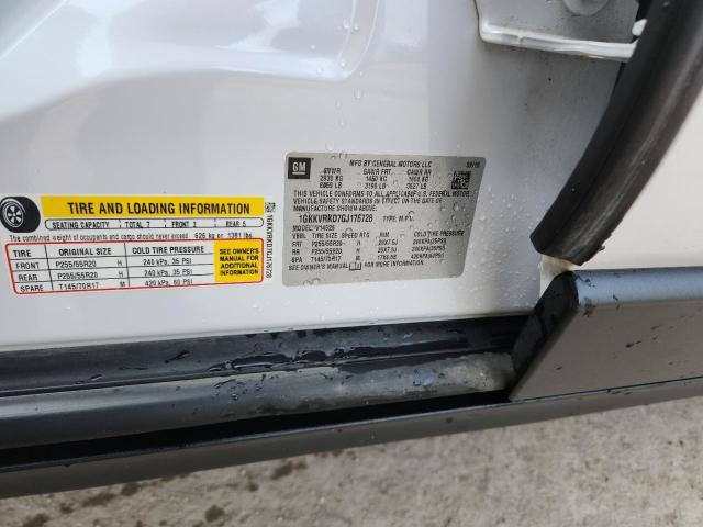 1GKKVRKD7GJ176728 - 2016 GMC ACADIA SLT-1 WHITE photo 13