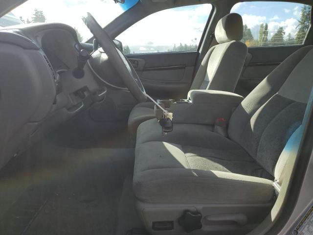2G1WF52E749376911 - 2004 CHEVROLET IMPALA SILVER photo 7