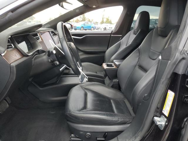 5YJSA1E24GF152817 - 2016 TESLA MODEL S BLACK photo 7