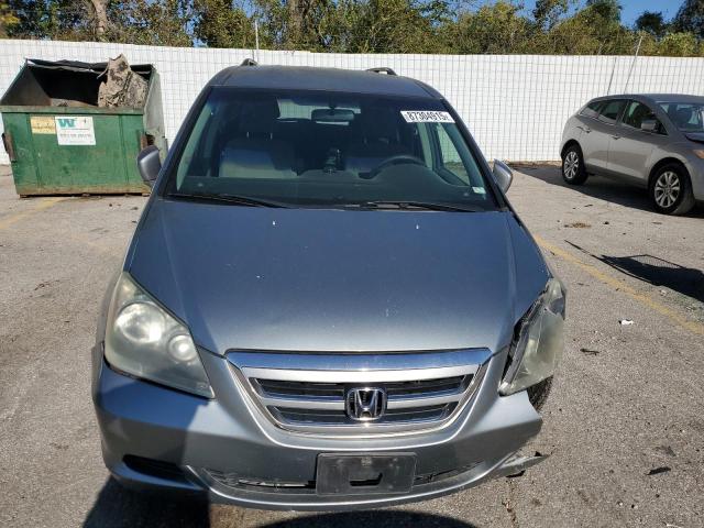 5FNRL38445B075543 - 2005 HONDA ODYSSEY EX SILVER photo 5