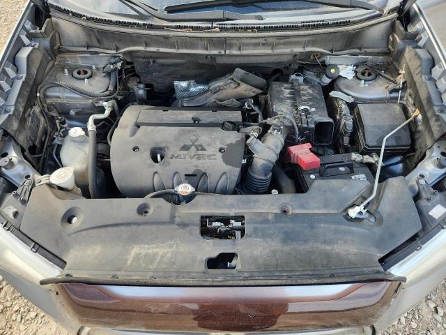 4A4AP3AU1FE058657 - 2015 MITSUBISHI OUTLANDER ES GRAY photo 12