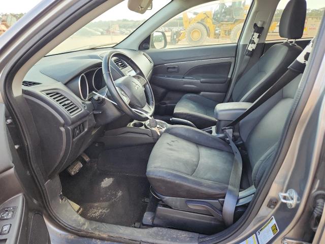 4A4AP3AU1FE058657 - 2015 MITSUBISHI OUTLANDER ES GRAY photo 7