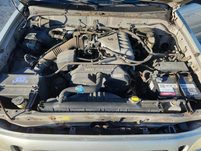 5TEGN92N14Z380386 - 2004 TOYOTA TACOMA DOUBLE CAB PRERUNNER SILVER photo 11