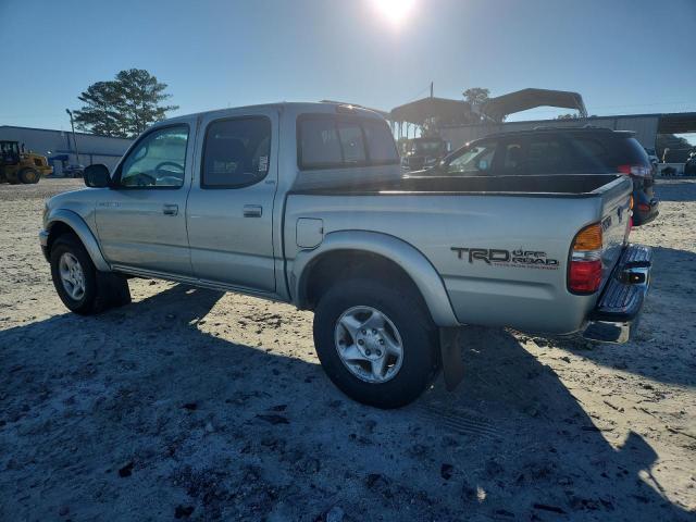 5TEGN92N14Z380386 - 2004 TOYOTA TACOMA DOUBLE CAB PRERUNNER SILVER photo 2