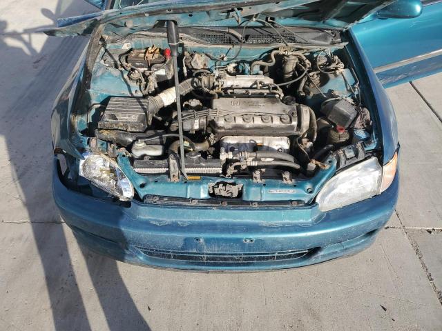 2HGEJ1124SH553775 - 1995 HONDA CIVIC EX TEAL photo 12