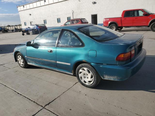 2HGEJ1124SH553775 - 1995 HONDA CIVIC EX TEAL photo 2