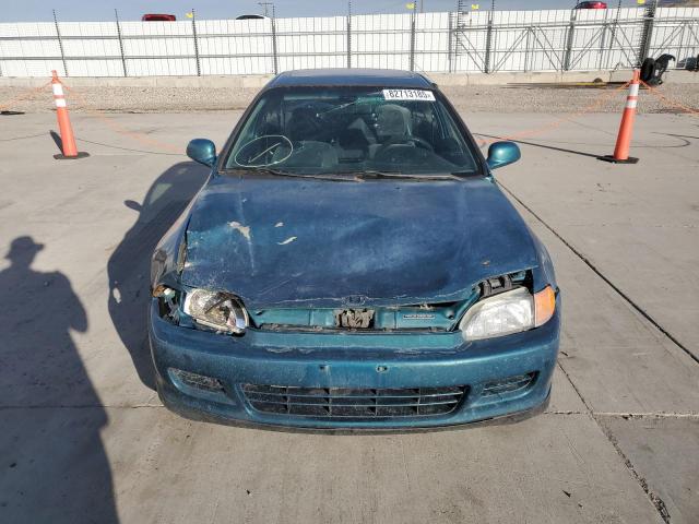 2HGEJ1124SH553775 - 1995 HONDA CIVIC EX TEAL photo 5