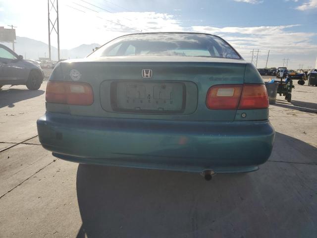 2HGEJ1124SH553775 - 1995 HONDA CIVIC EX TEAL photo 6