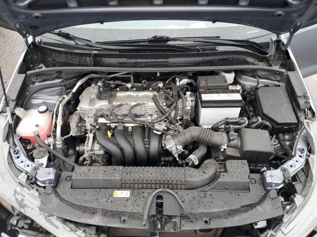5YFEPMAE8MP259382 - 2021 TOYOTA COROLLA LE GRAY photo 11