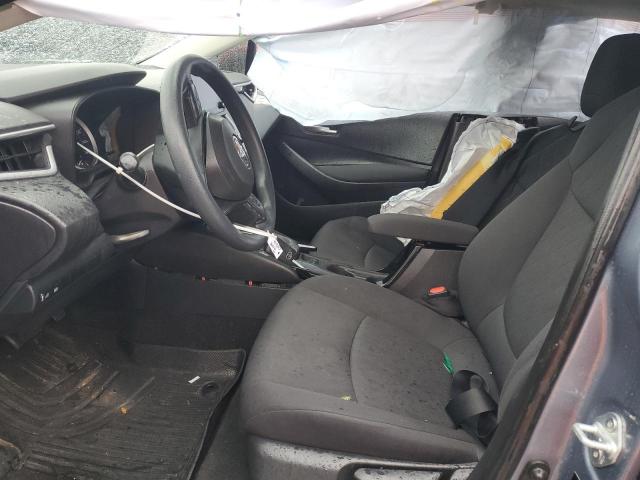5YFEPMAE8MP259382 - 2021 TOYOTA COROLLA LE GRAY photo 7
