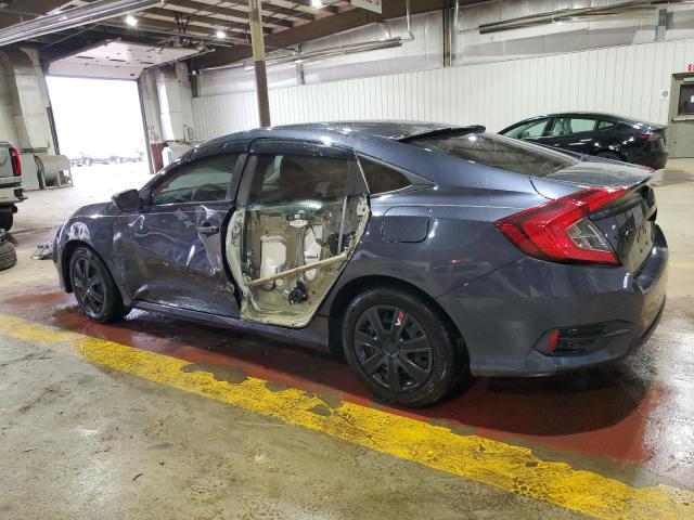 2HGFC2F68LH543204 - 2020 HONDA CIVIC LX BLUE photo 2