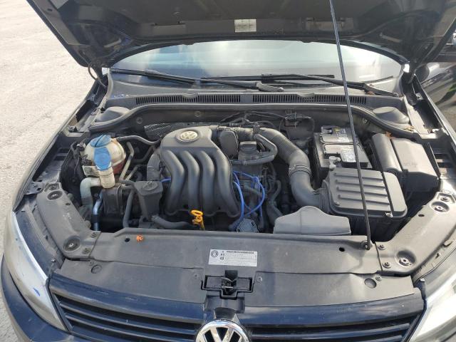 3VW2K7AJ4CM346909 - 2012 VOLKSWAGEN JETTA BASE Siyah fotoğraf 11