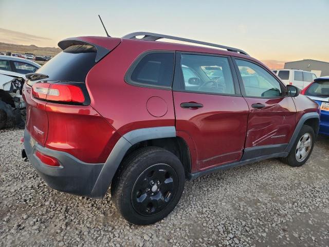 1C4PJMBS0EW130141 - 2014 JEEP CHEROKEE TRAILHAWK 红色 照片 3