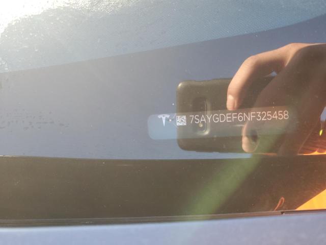 7SAYGDEF6NF325458 - 2022 TESLA MODEL Y 石墨色 照片 13