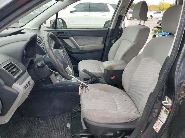 JF2SJAEC2HH516440 - 2017 SUBARU FORESTER 2.5I PREMIUM GRAY photo 7