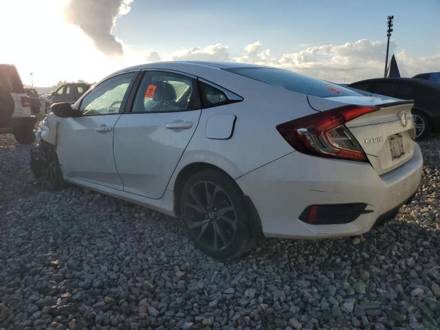 2HGFC2F84LH508497 - 2020 HONDA CIVIC SPORT WHITE photo 2
