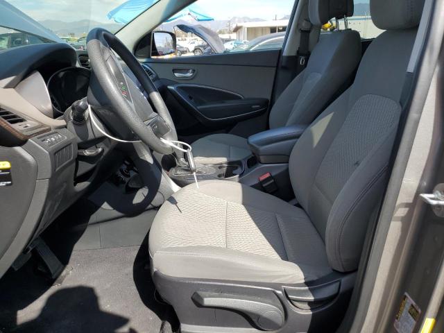5NMZT3LB1JH089446 - 2018 HYUNDAI SANTA FE S GRAY photo 7