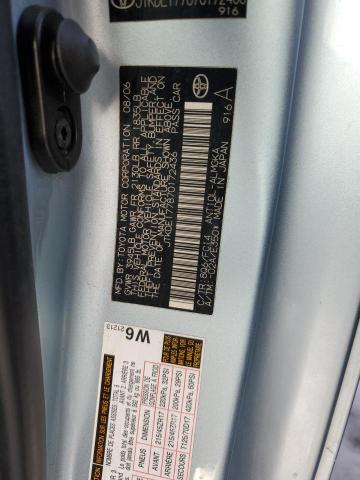 JTKDE177870172436 - 2007 TOYOTA SCION TC ლურჯი ფოტო 12