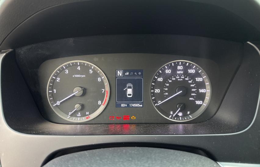 5NPE24AF9GH346779 - 2016 HYUNDAI SONATA SE SILVER photo 8