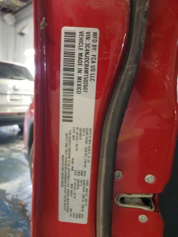 3C4NJDCB4MT502607 - 2021 JEEP COMPASS LIMITED Burdeos foto 13