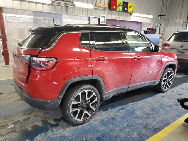 3C4NJDCB4MT502607 - 2021 JEEP COMPASS LIMITED Burdeos foto 3