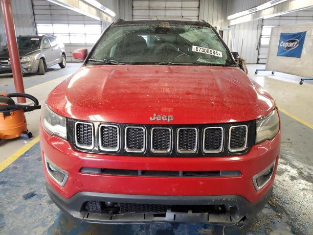 3C4NJDCB4MT502607 - 2021 JEEP COMPASS LIMITED Burdeos foto 5