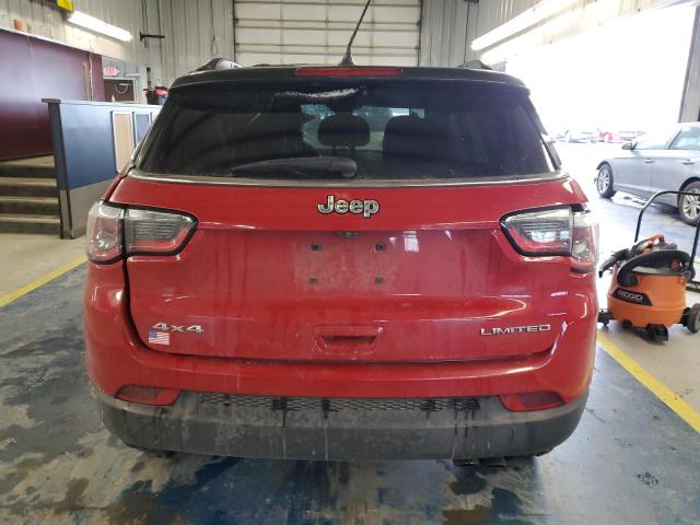 3C4NJDCB4MT502607 - 2021 JEEP COMPASS LIMITED Burdeos foto 6