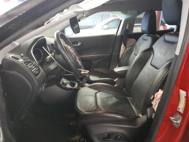 3C4NJDCB4MT502607 - 2021 JEEP COMPASS LIMITED Burdeos foto 7
