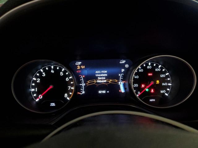 3C4NJDCB4MT502607 - 2021 JEEP COMPASS LIMITED Burdeos foto 9