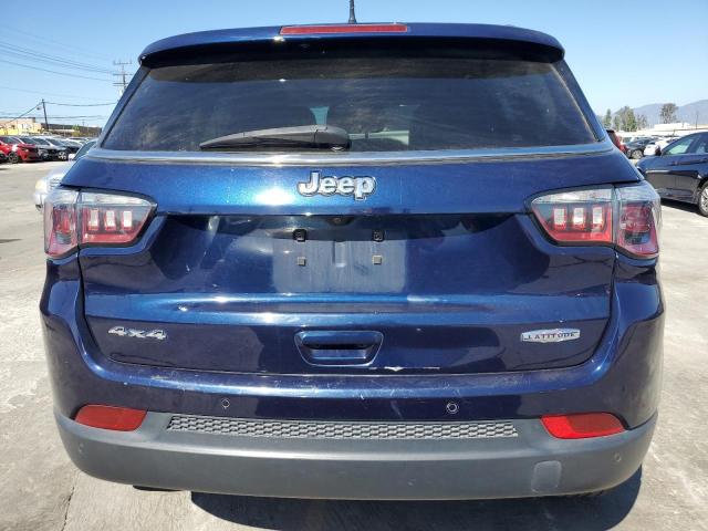 3C4NJDBB0HT665052 - 2017 JEEP COMPASS LATITUDE Azul foto 6