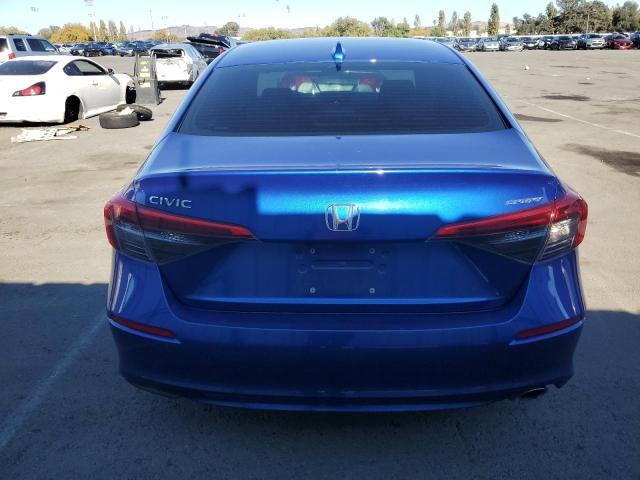 2HGFE2F58NH547418 - 2022 HONDA CIVIC SPORT Blau Foto 6