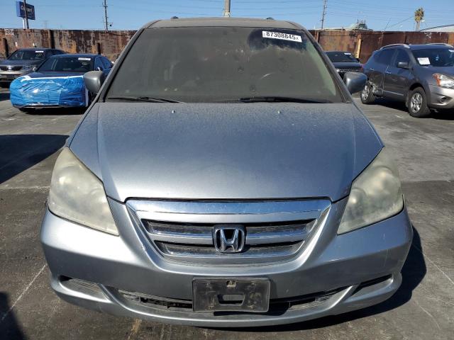 5FNRL38686B072521 - 2006 HONDA ODYSSEY EXL SILVER photo 5