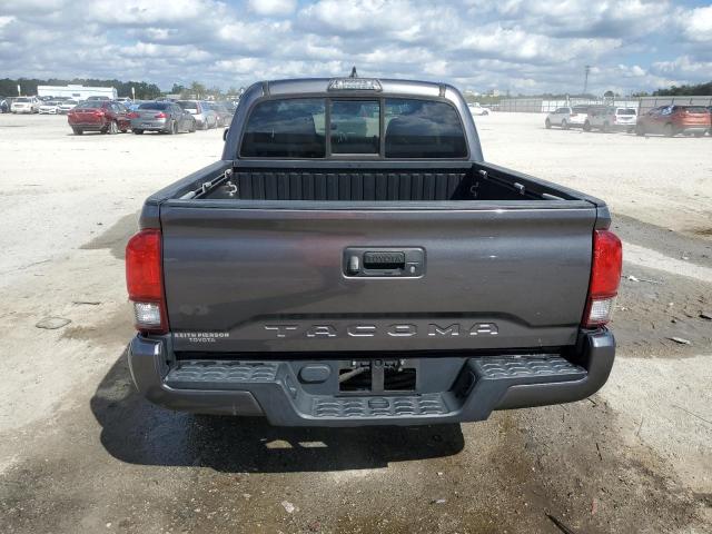 5TFAX5GN4KX152999 - 2019 TOYOTA TACOMA DOUBLE CAB GRAY photo 6