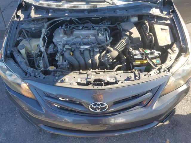 5YFBU4EE8CP031029 - 2012 TOYOTA COROLLA BASE Серый фото 11