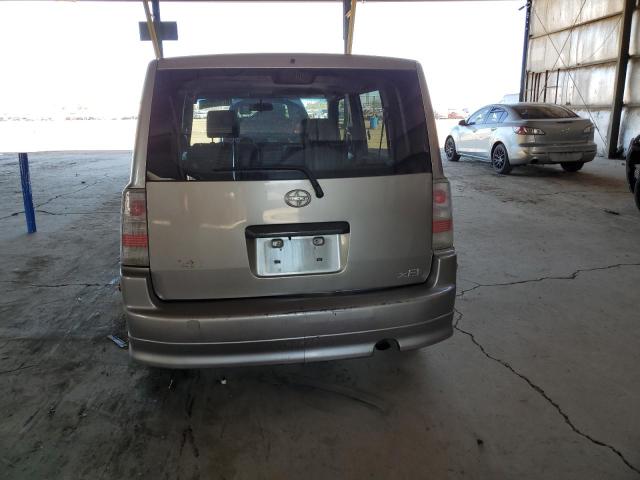 JTLKT334564083303 - 2006 TOYOTA SCION XB SILVER photo 6