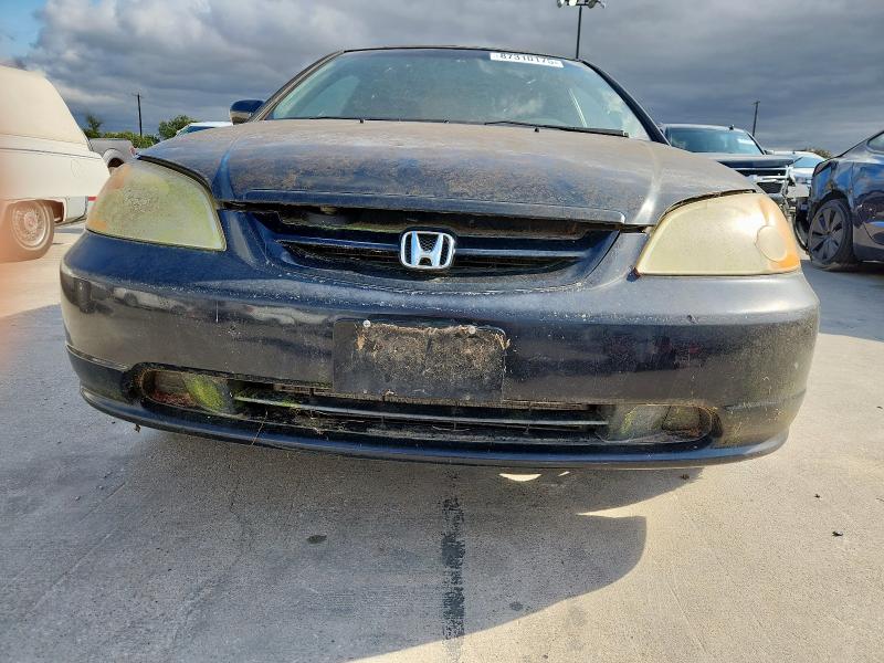 1HGEM21992L052930 - 2002 HONDA CIVIC EX BLACK photo 5