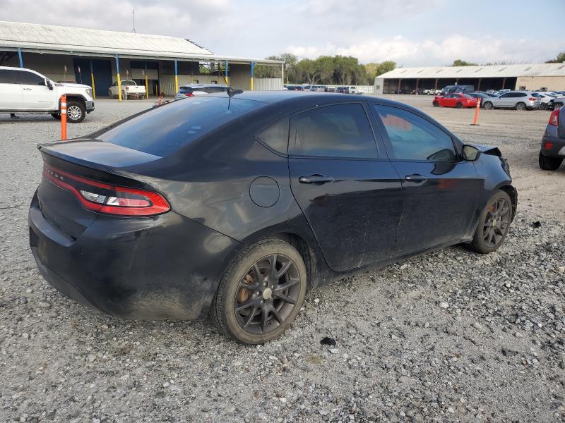 1C3CDFAAXGD584961 - 2016 DODGE DART SE BLACK photo 3
