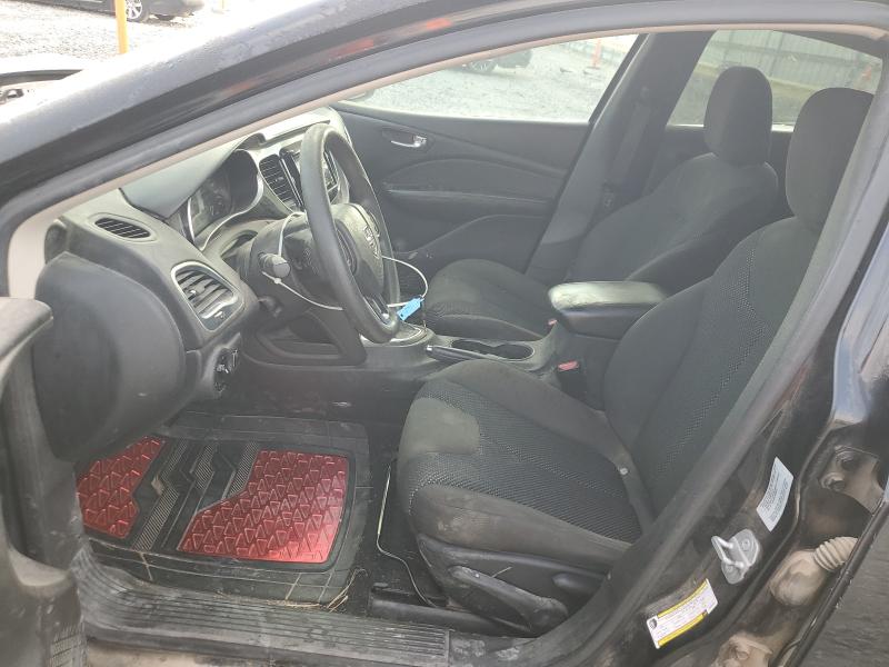 1C3CDFAAXGD584961 - 2016 DODGE DART SE BLACK photo 7