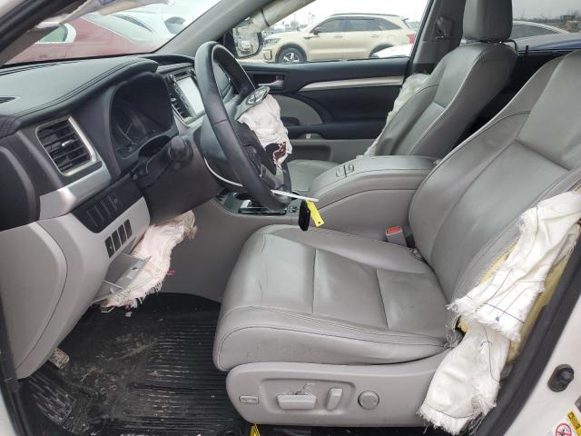 5TDJKRFH2GS287591 - 2016 TOYOTA HIGHLANDER XLE 白色 照片 7