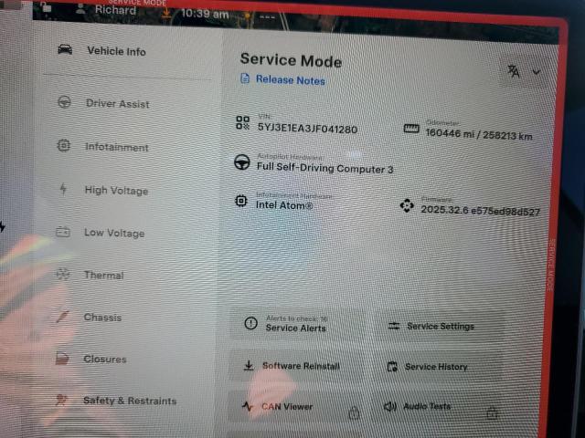 5YJ3E1EA3JF041280 - 2018 TESLA MODEL 3 Сұр фото 9