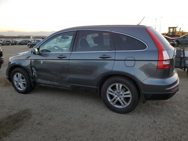 5J6RE4H57AL814897 - 2010 HONDA CR-V EX GRAY photo 2
