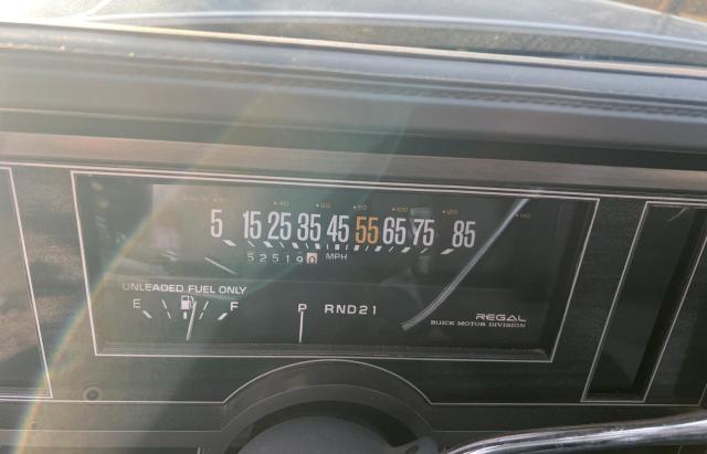 1G4GJ11Y4HP413978 - 1987 BUICK REGAL 灰色 照片 8