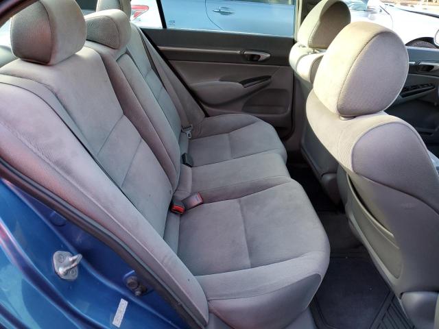1HGFA16818L099790 - 2008 HONDA CIVIC EX Mavi foto 10