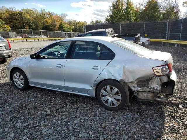 3VWLL7AJ8EM260393 - 2014 VOLKSWAGEN JETTA TDI SILVER photo 2