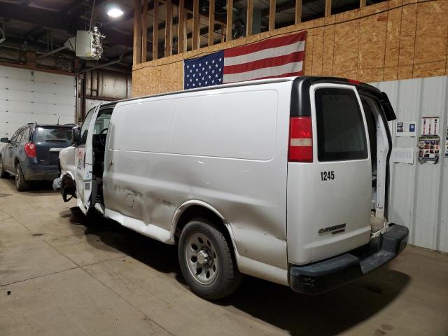 1GCSHAF47E1186896 - 2014 CHEVROLET EXPRESS WHITE photo 2