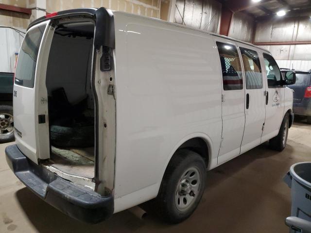 1GCSHAF47E1186896 - 2014 CHEVROLET EXPRESS WHITE photo 3