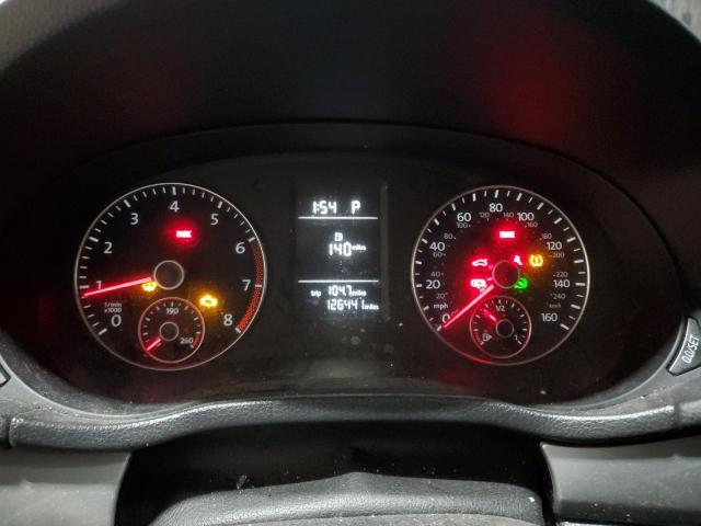 1VWAH7A34EC009592 - 2014 VOLKSWAGEN PASSAT S فضي صورة 9