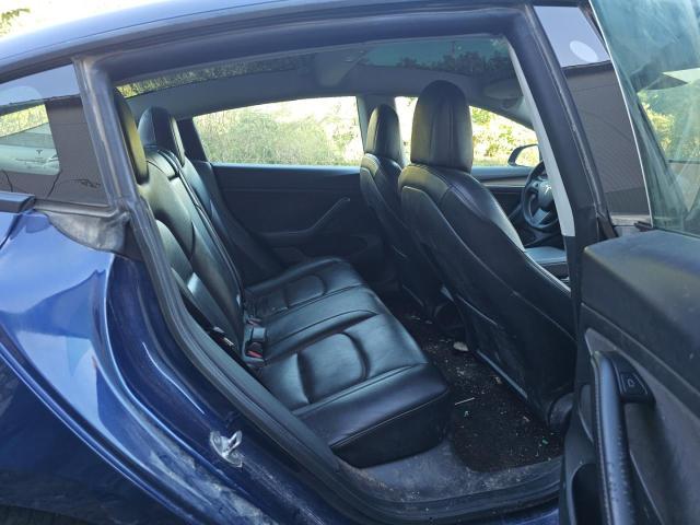 5YJ3E1EB4NF143606 - 2022 TESLA MODEL 3 Синій фото 6