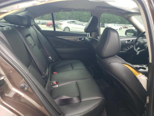 JN1BV7AP4EM689901 - 2014 INFINITI Q50 BASE Marron photo 10