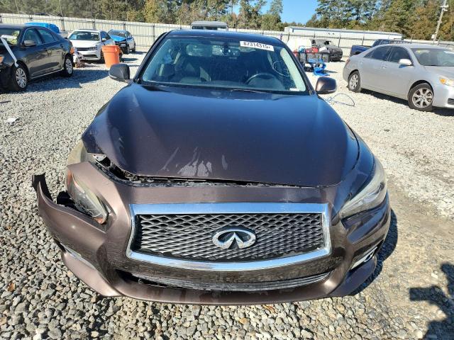 JN1BV7AP4EM689901 - 2014 INFINITI Q50 BASE Marron photo 5